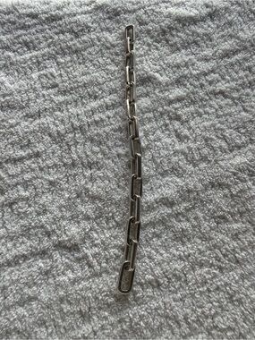 Brighton Silver Paperclip Link Chain Necklace